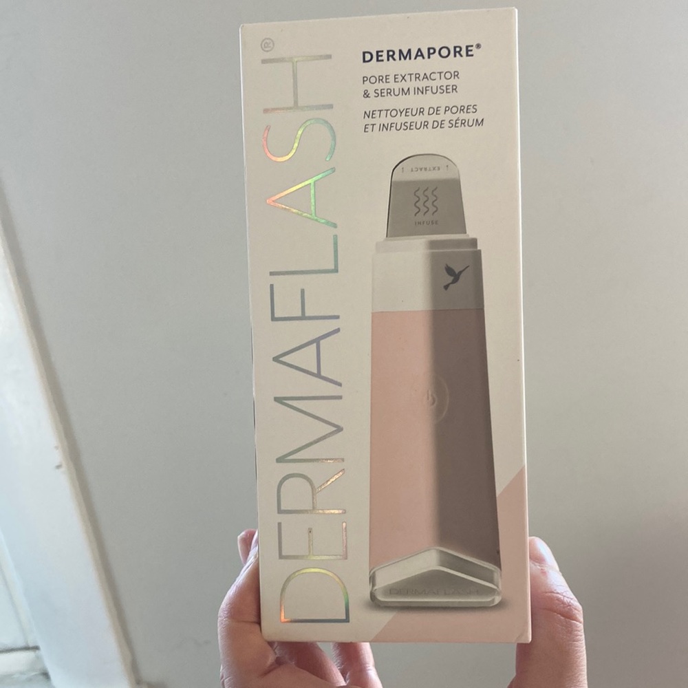 Dermapore Dermaflash pore extractor and serum infuser